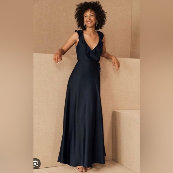 BHLDN Dresses & Skirts - BHLDN bridesmaids Katey Dress In navy